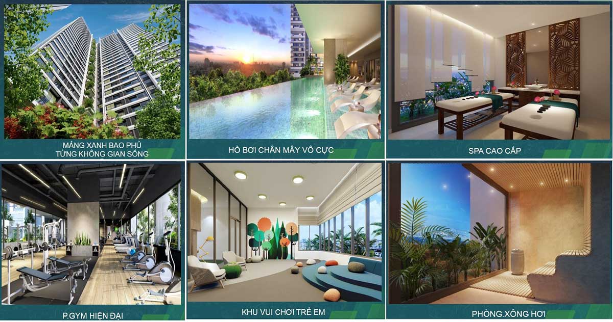 Tiện ích dự án Opal Cityview Đất Xanh