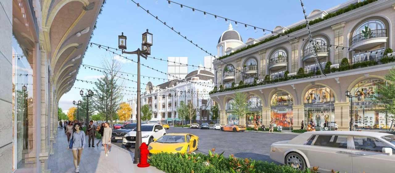 Shophouse dự án Hồ Gươm Xanh