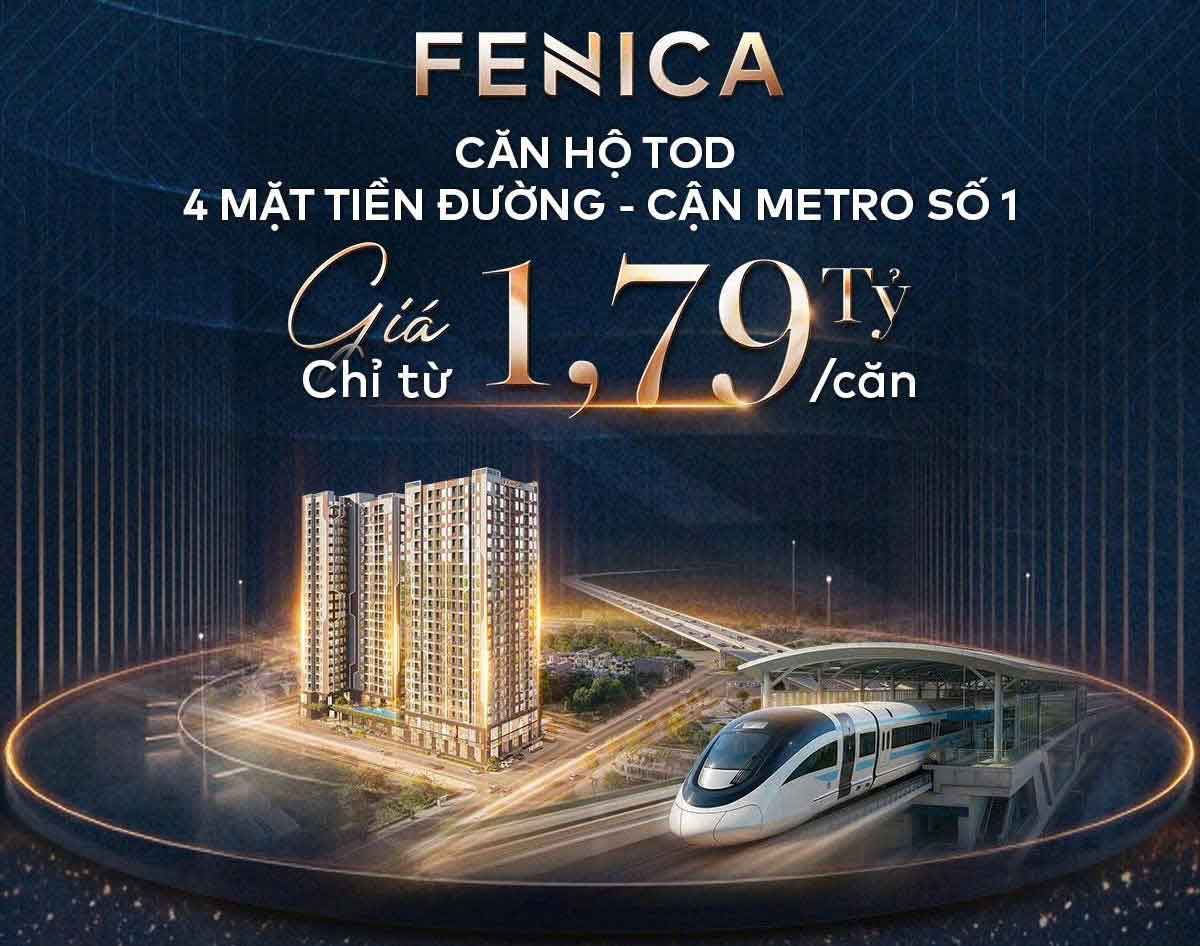 Bảng giá dự án Fenica Dĩ An