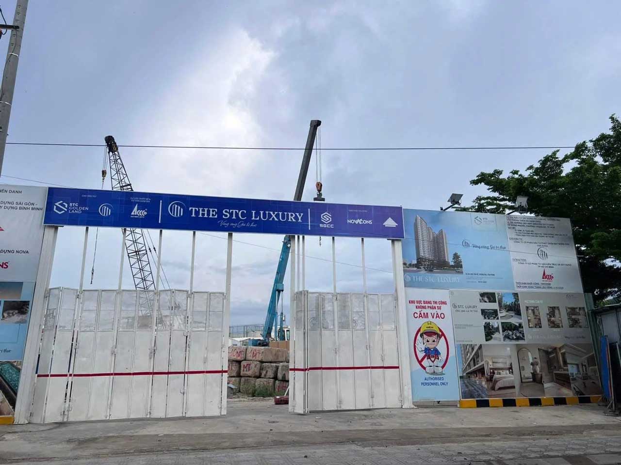 Tiến độ xây dựng dự án căn hộ The STC LUXURY