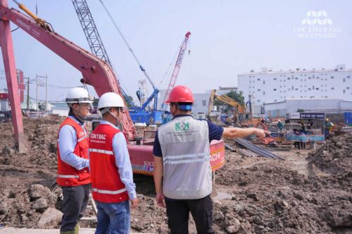 Tiến độ xây dựng The Emerald Boulevard